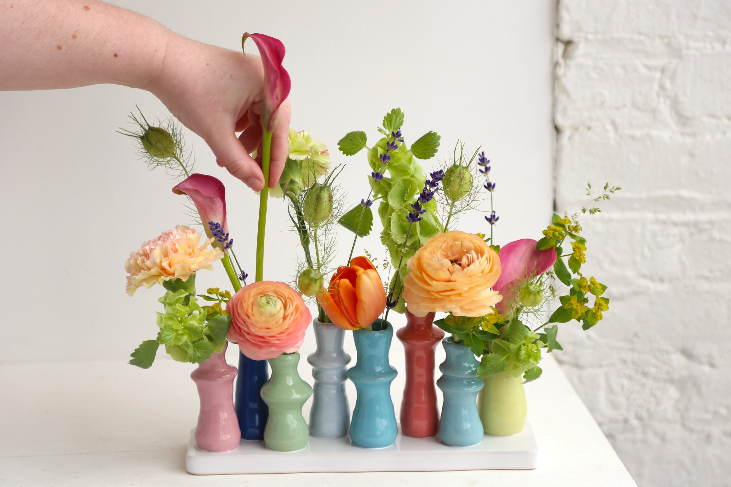 The Ceramic Bud Vase Set