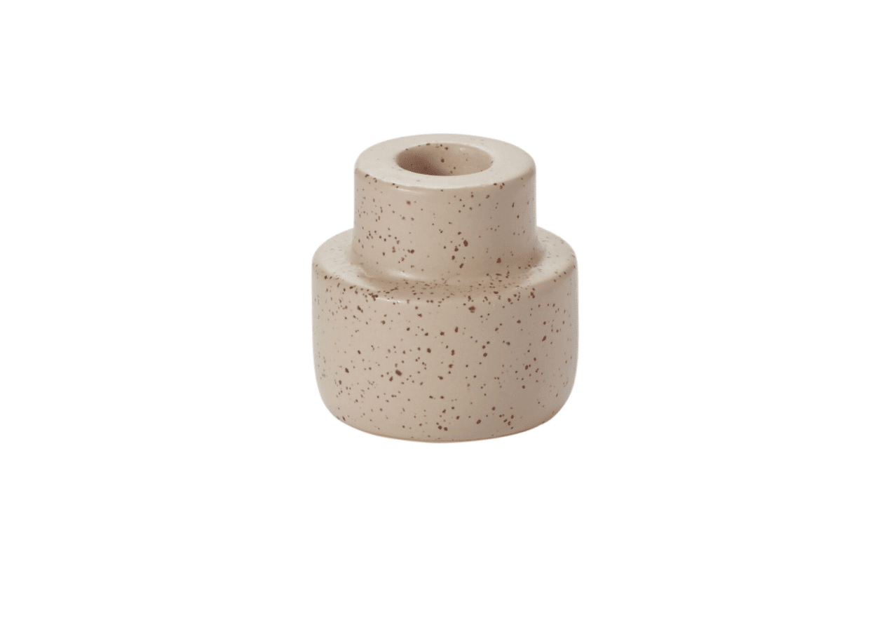 Speckled Candle Holder